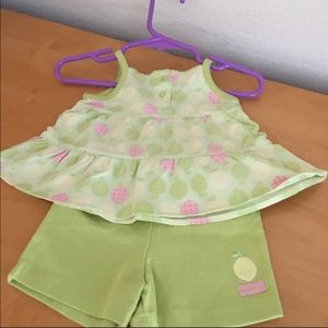 Girl’s Carter’s Dress Set 6-9 Months